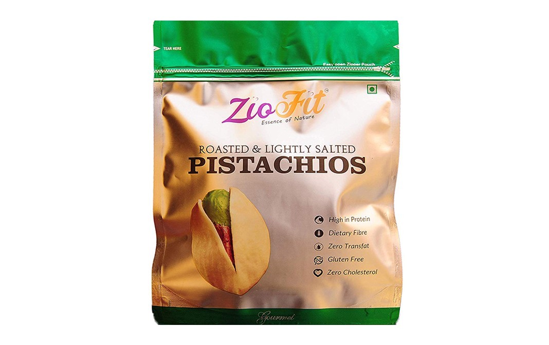 Ziofit Roasted & Lightly Salted Pistachios   Pack  500 grams
